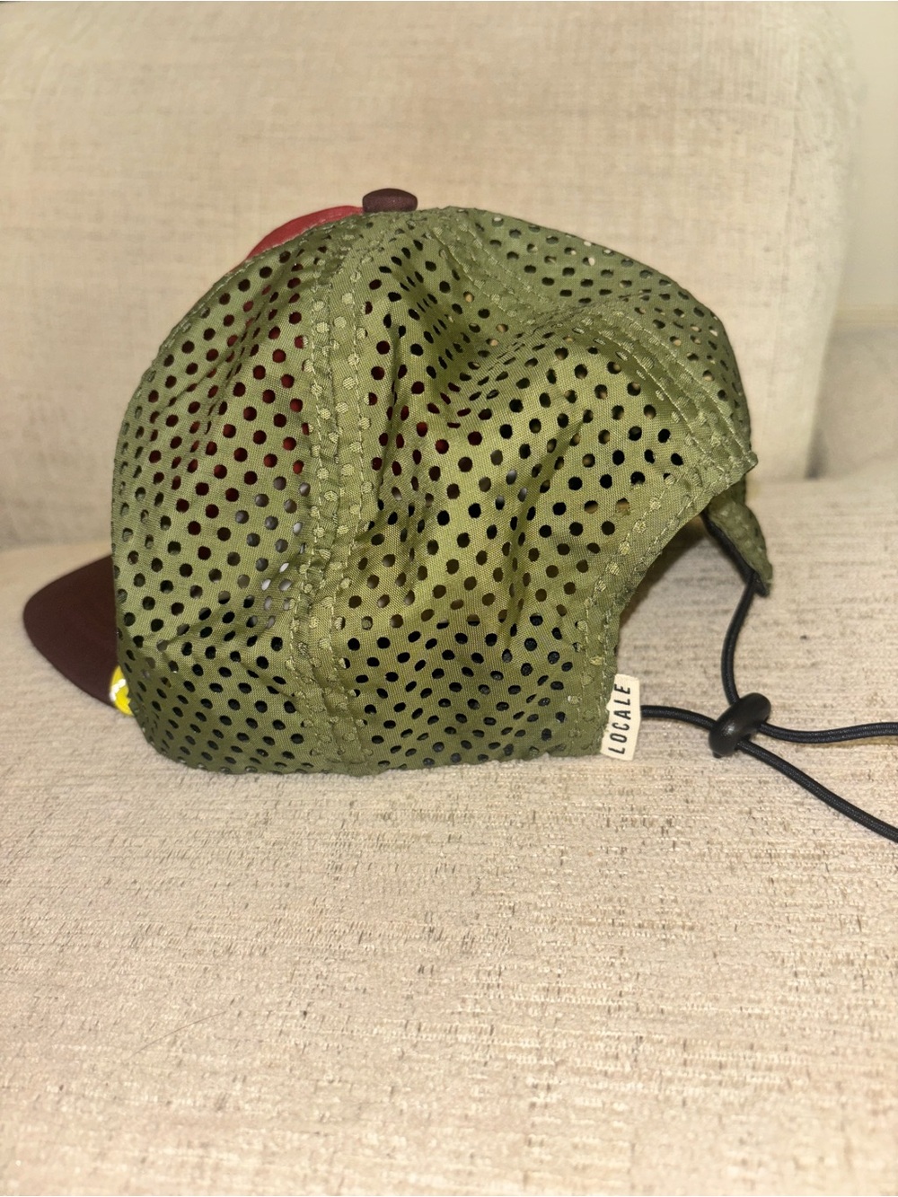 Locale Colorado Hat Gorp Adjustable Trail Running Mesh Rope Cap Hiking Swim Camp - Picture 6 of 9